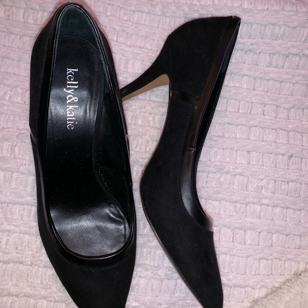 Kelly + Katie Classic Black Heels